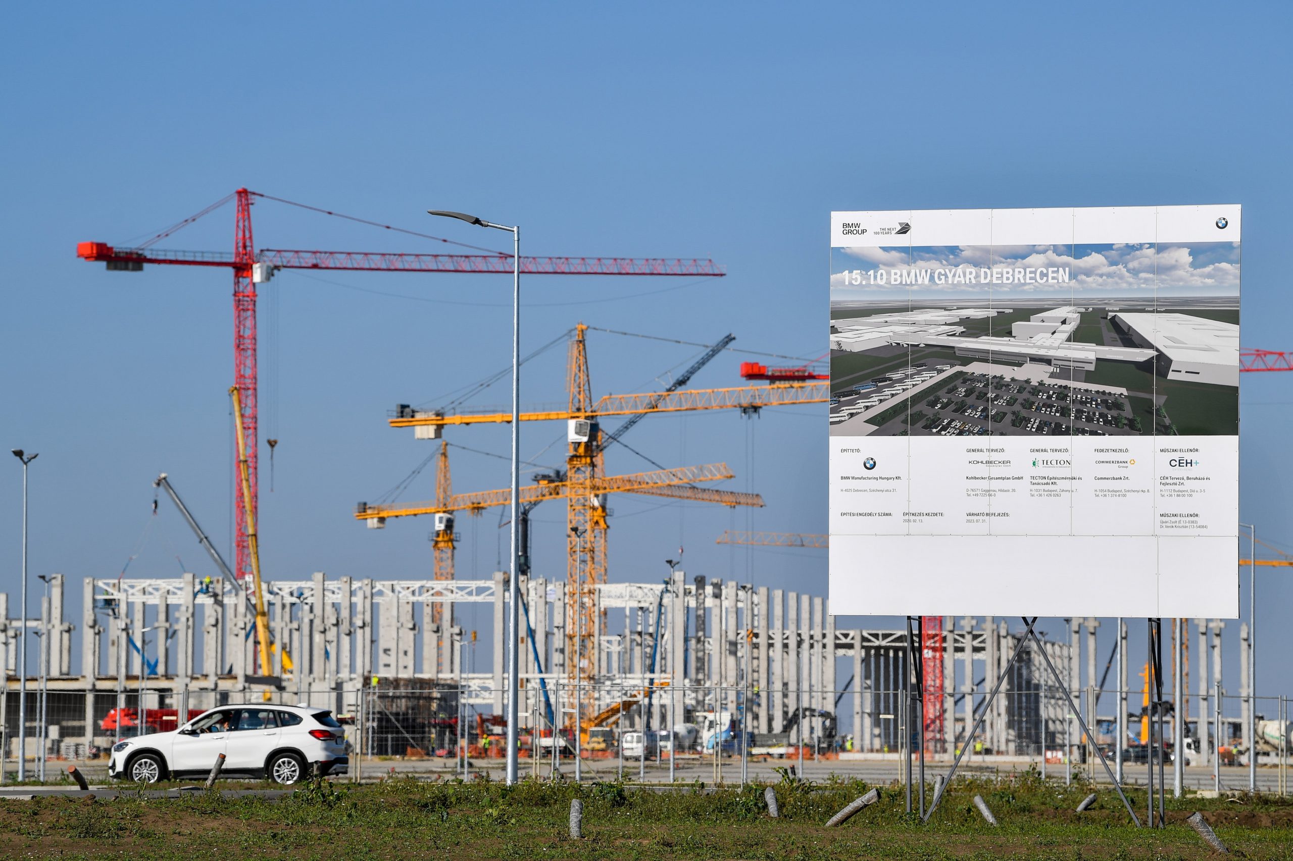 Türkisches Unternehmen baut die Karosserie- und Presswerke des BMW-Werks in Debrecen