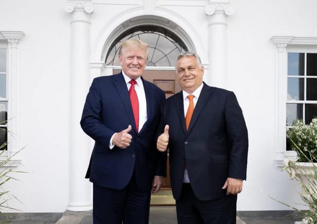 Donald Trump erntet die Lorbeeren für konservative Siege – auch für den in Ungarn post's picture