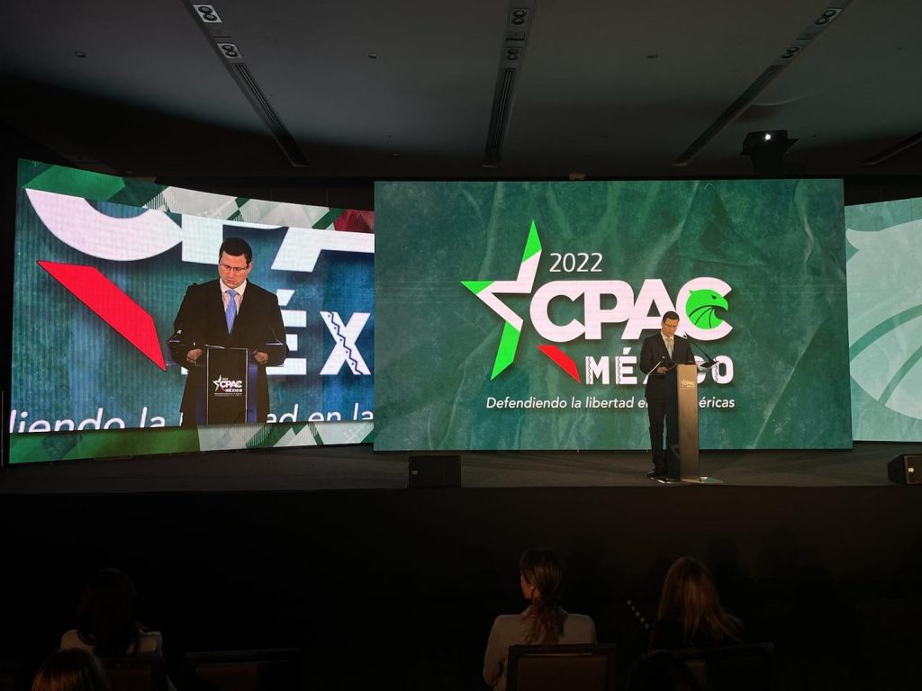 Kanzleramtsminister Gulyás kritisiert Fake News über Ungarn auf dem CPAC in Mexiko post's picture