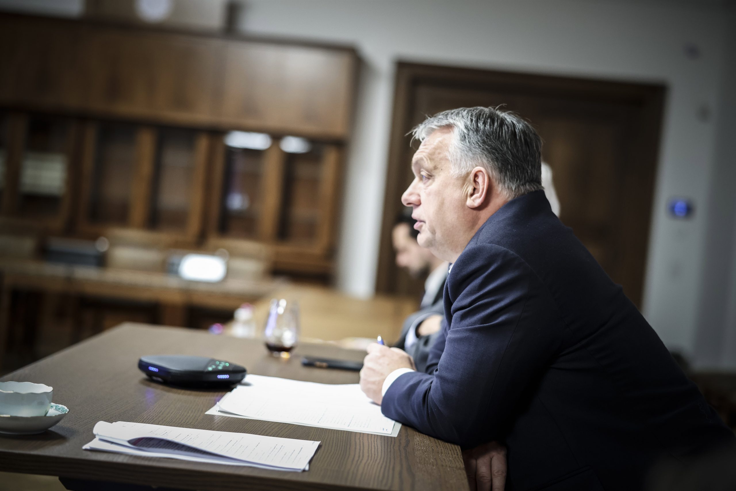 Viktor Orbán sprach auf der Vorstandssitzung der Christlich-Demokratischen Internationale