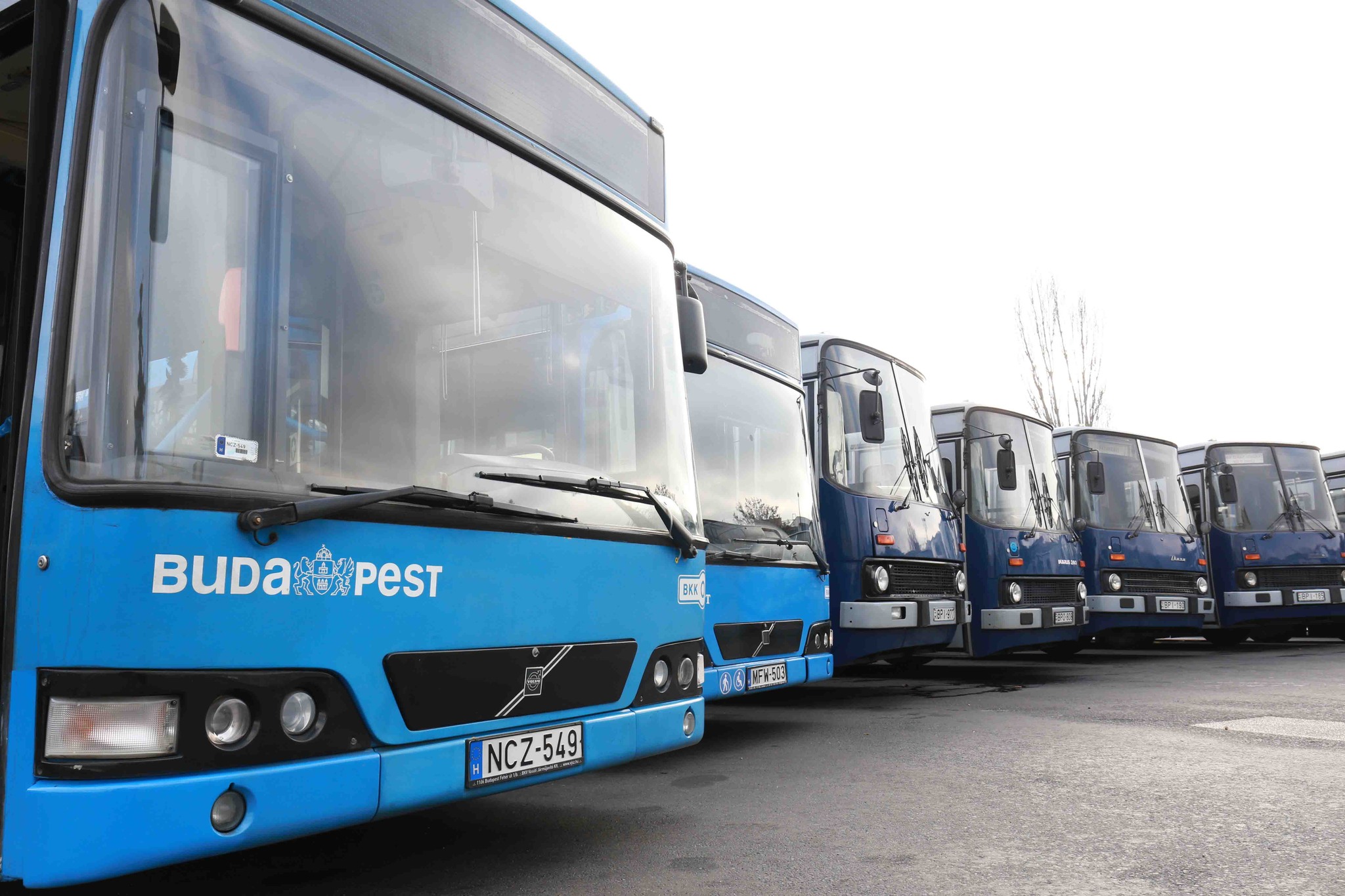 Budapester Bus-Spende für die Ukraine