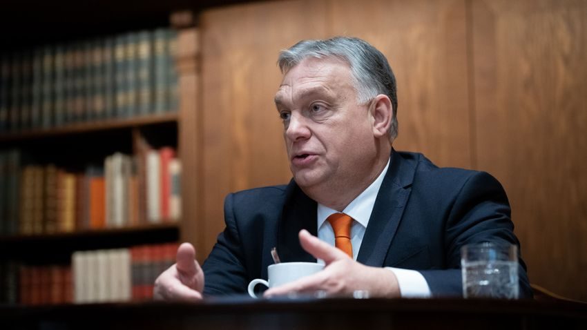 Wir sind auf der ungarischen Seite der Geschichte, sagt Viktor Orbán
