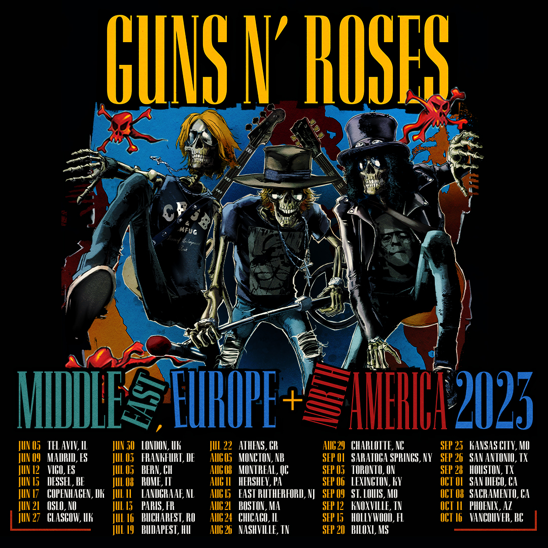 Guns N' Roses rocken nach 17 Jahren wieder in Budapest