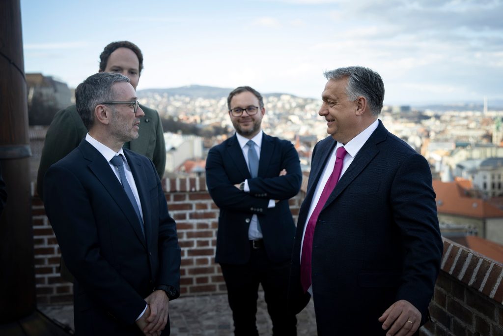 Viktor Orbán traf FPÖ-Präsidenten Herbert Kickl post's picture