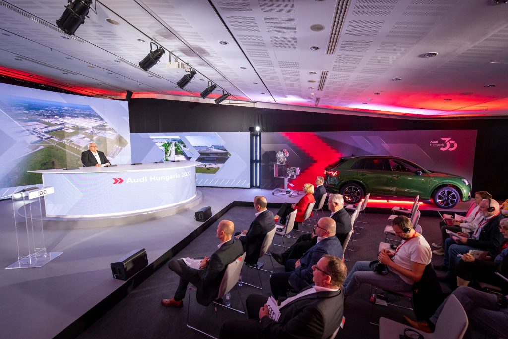 Audi Hungaria und Audi AG erzielten im vergangenen Jahr Rekordzahlen post's picture