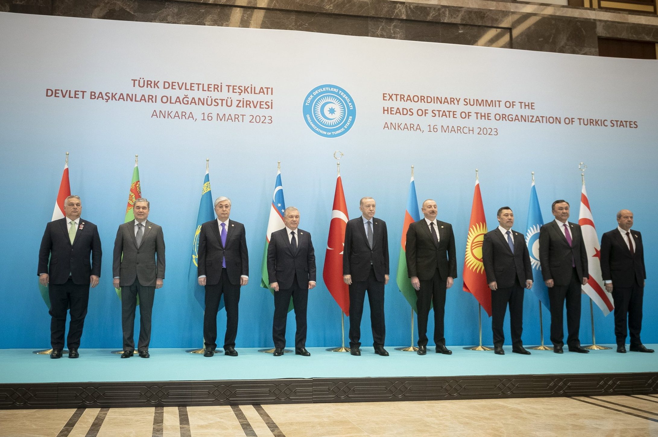Viktor Orbán nahm am Gipfeltreffen der Organisation der Turkstaaten teil