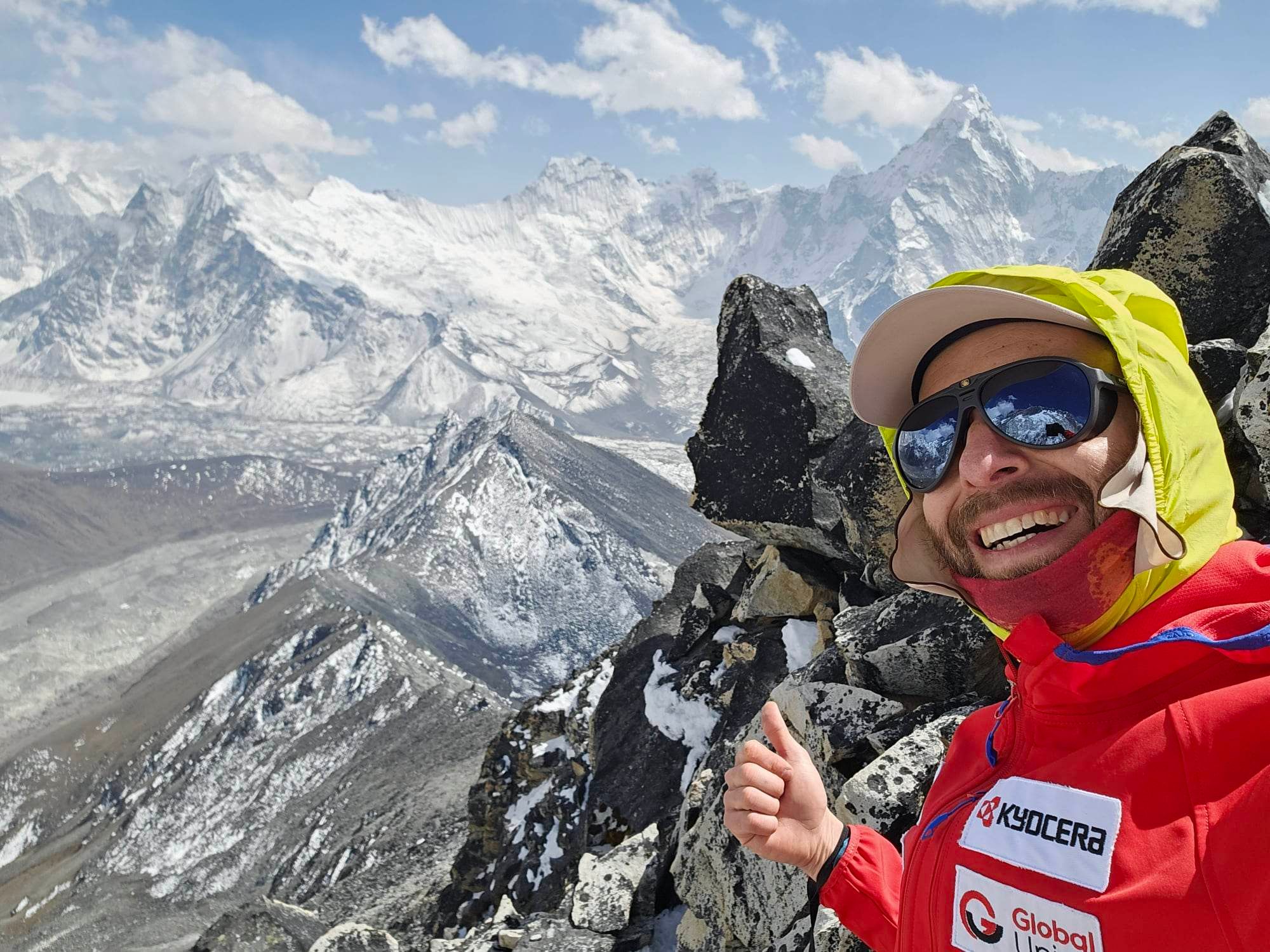 Szilárd Suhajda ist bereits im Everest-Basislager