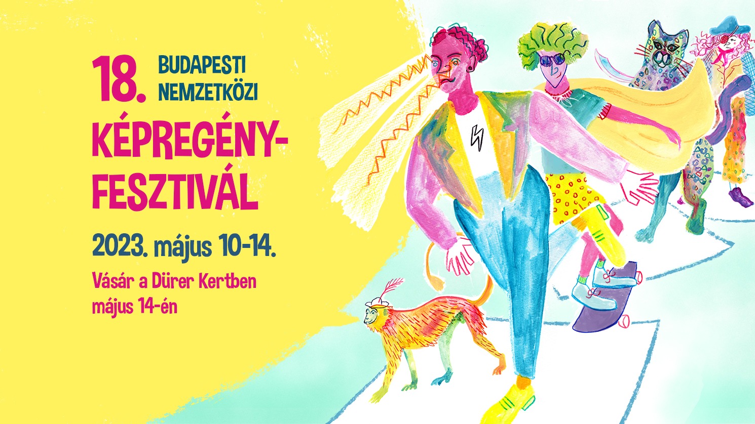 Sehen, Hören, Zeichnen, Lesen beim Internationalen Comicfestival in Budapest