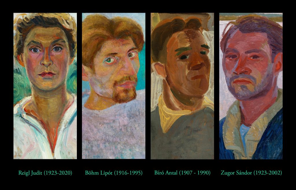 Reigl und Freunde: Frühe Werke der „Vier Apostel“ der zeitgenössischen ungarischen Malerei post's picture