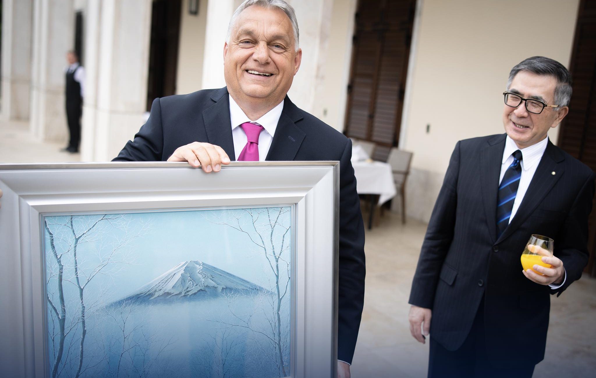 Viktor Orbán trifft den treuesten japanischen Investor des Landes