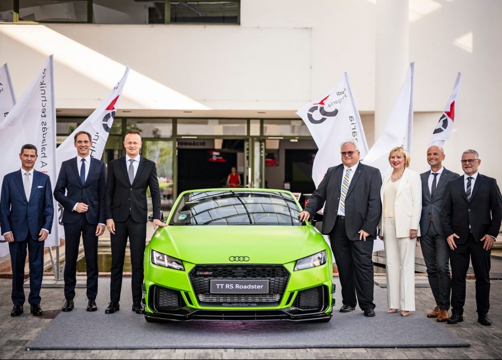 Die Zusammenarbeit zwischen Audi und Ungarn ist eine wahre Erfolgsgeschichte post's picture
