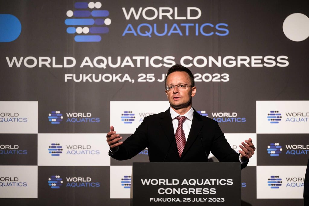 Kongress des Internationalen Schwimmverbands genehmigt die Verlegung des Sitzes nach Budapest post's picture