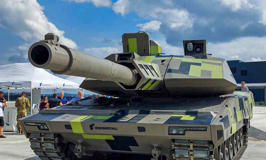 Der neue Panzer von Rheinmetall wird im Lande entwickelt