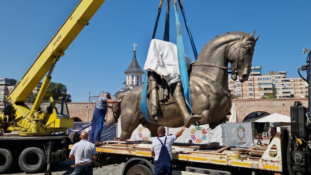 Ungarischer Ritterkönig erhält eine Statue in Oradea post's picture