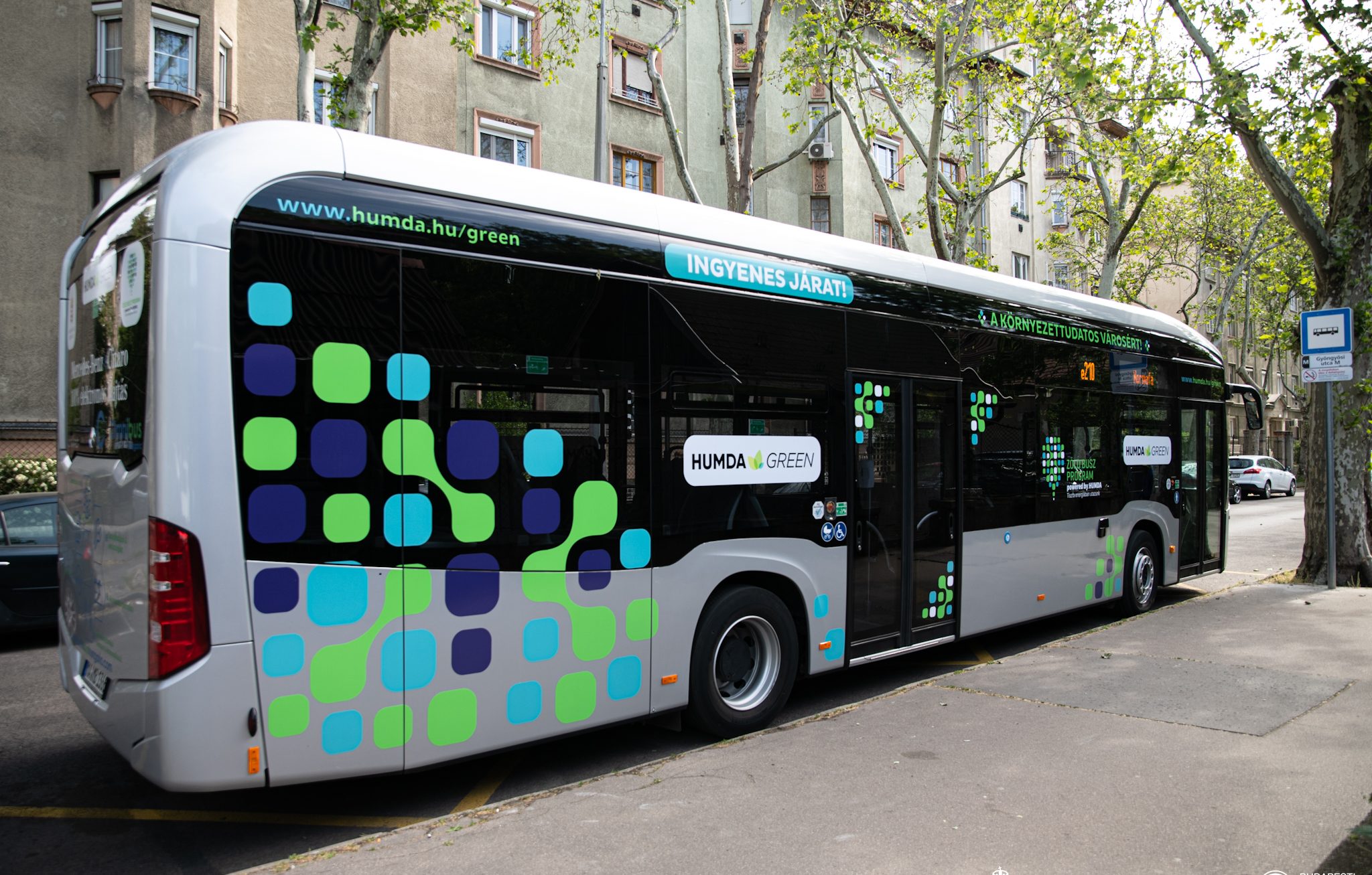 Weitere Elektrobusse kommen in Budapest an