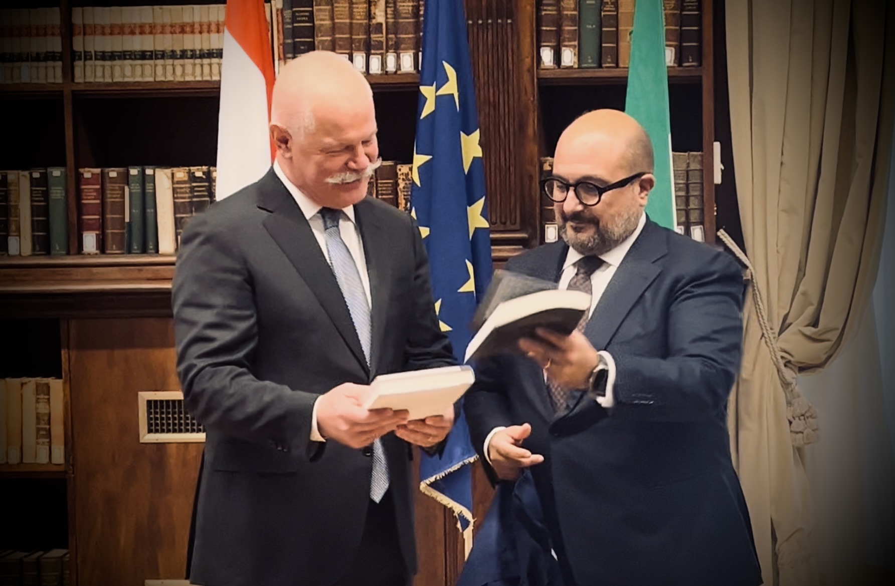 Zwei Jahrestage im Blickfeld der italienisch-ungarischen Zusammenarbeit