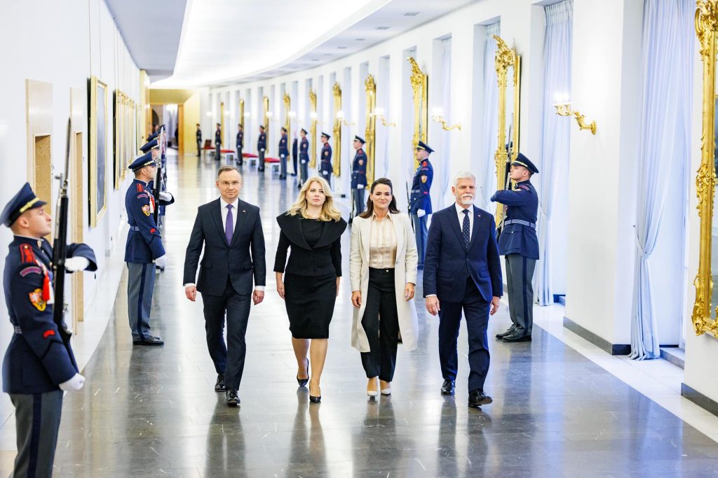 Gipfeltreffen der Präsidenten der Visegrád-Gruppe in Prag post's picture