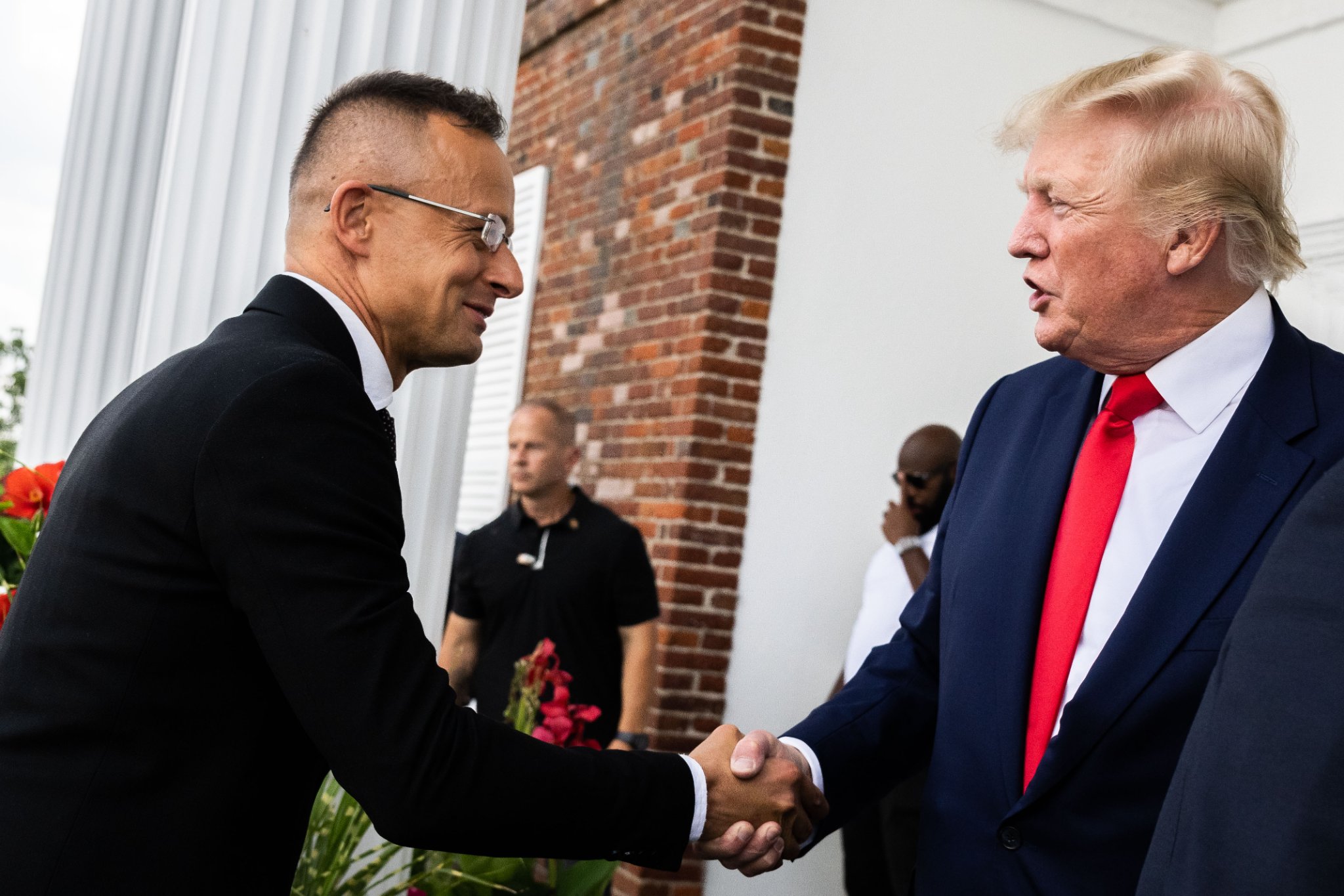 Der Schlüssel zu guten amerikanisch-ungarischen Beziehungen sei die Wahl Trumps, so der Außenminister