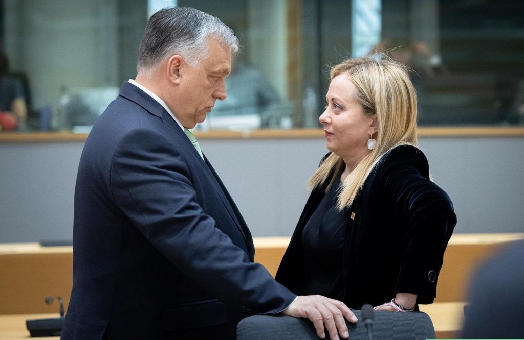 Giorgia Meloni weist auf die „Härte“ der Europäischen Kommission gegenüber Ungarn hin post's picture
