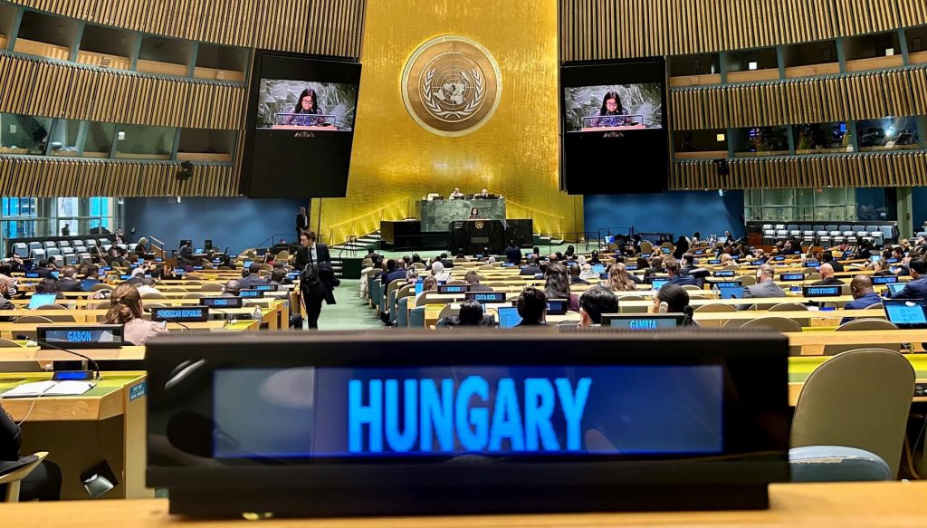 UN-Vollversammlung verabschiedet einstimmig von Ungarn initiierte Resolution post's picture