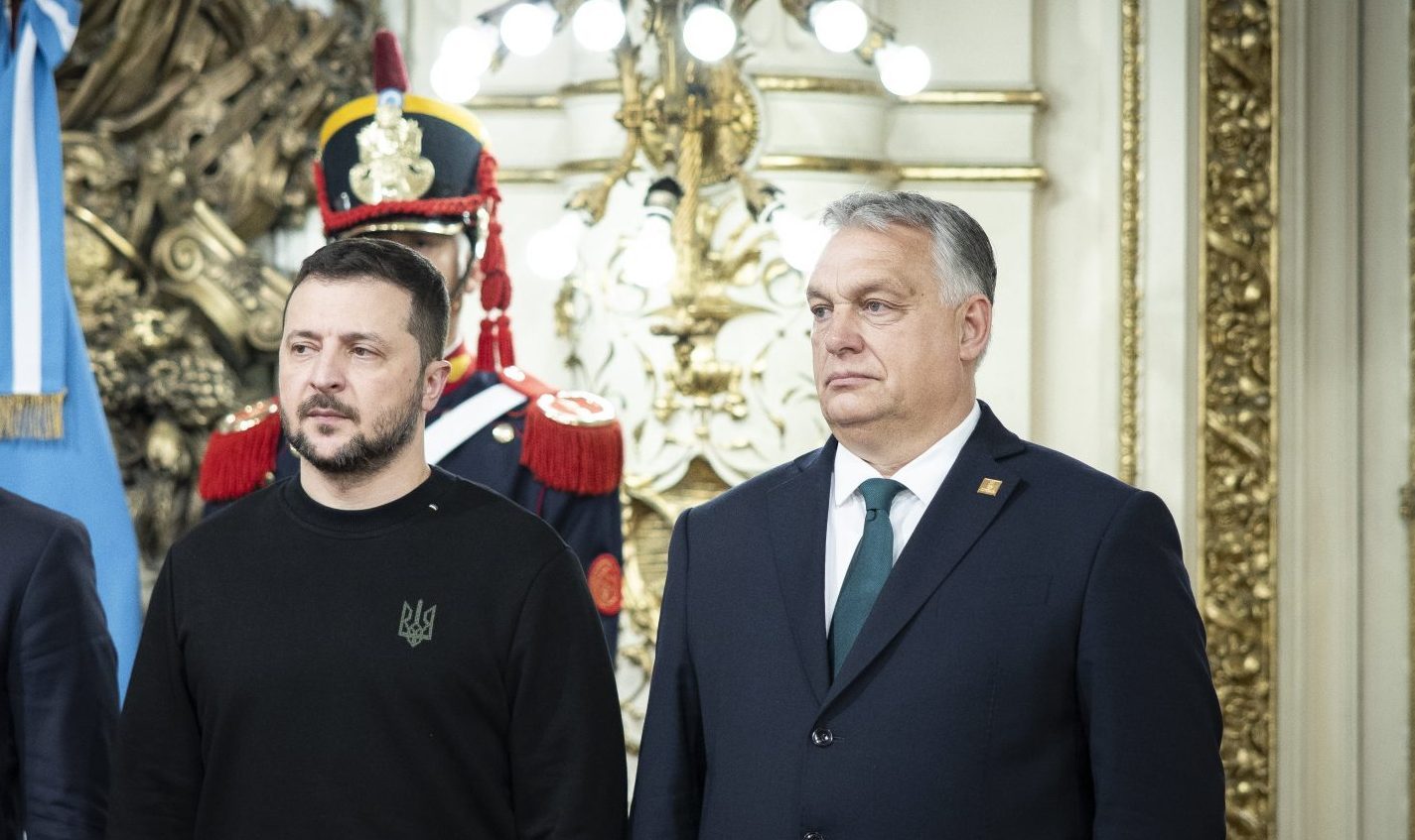 Viktor Orbán und Wolodymyr Selenskyj treffen sich an einem unerwarteten Ort