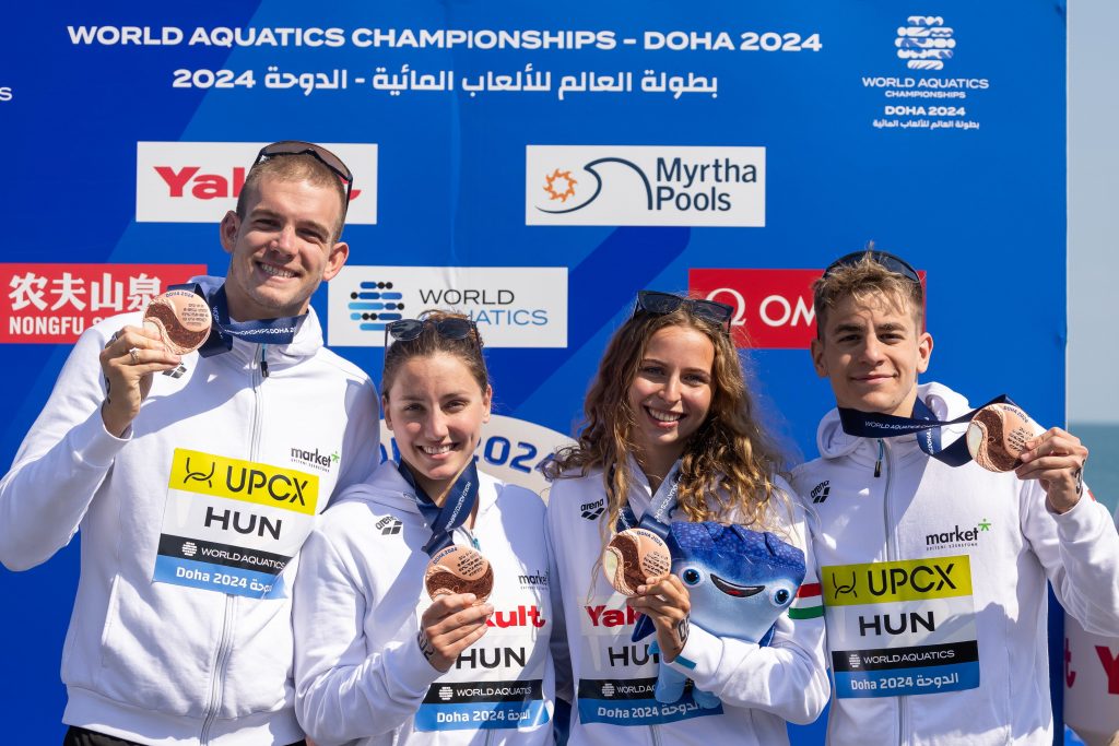 Freiwasser-Staffel holt Bronzemedaille bei den Weltmeisterschaften post's picture