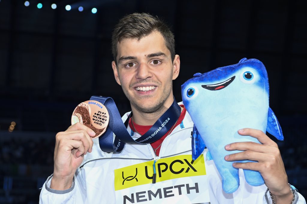 Nándor Németh schreibt mit seiner Bronzemedaille bei den Schwimm-WM Sportgeschichte post's picture