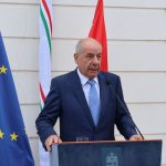 Staatspräsident Sulyok empfängt Mitglieder der Freunde von Ungarn Stiftung