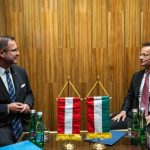 Außenminister Szijjártó zu Gesprächen in Österreich