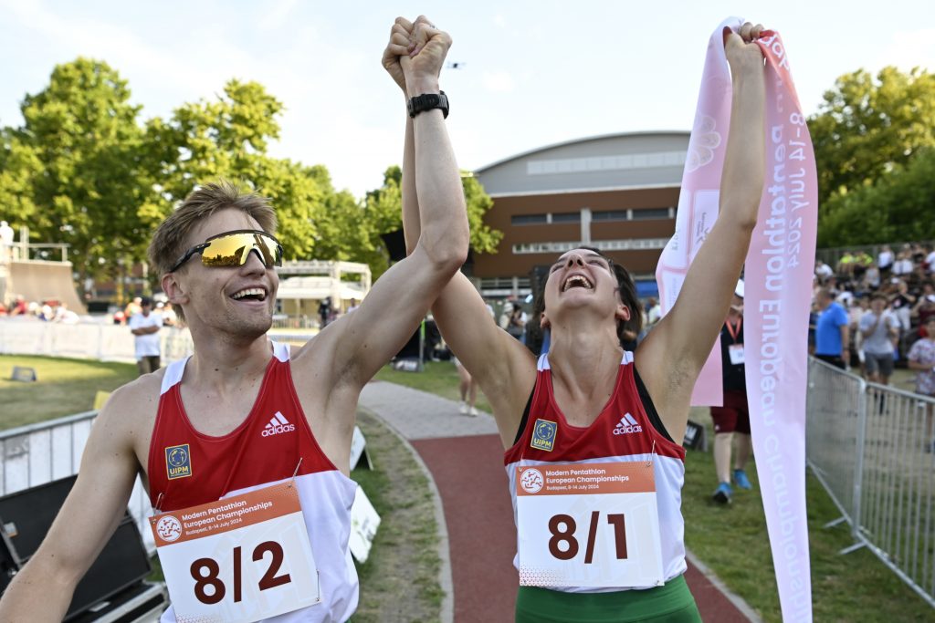 Das ungarische Team auf dem dritten Platz des Medaillenspiegels der Fünfkampf-EM post's picture