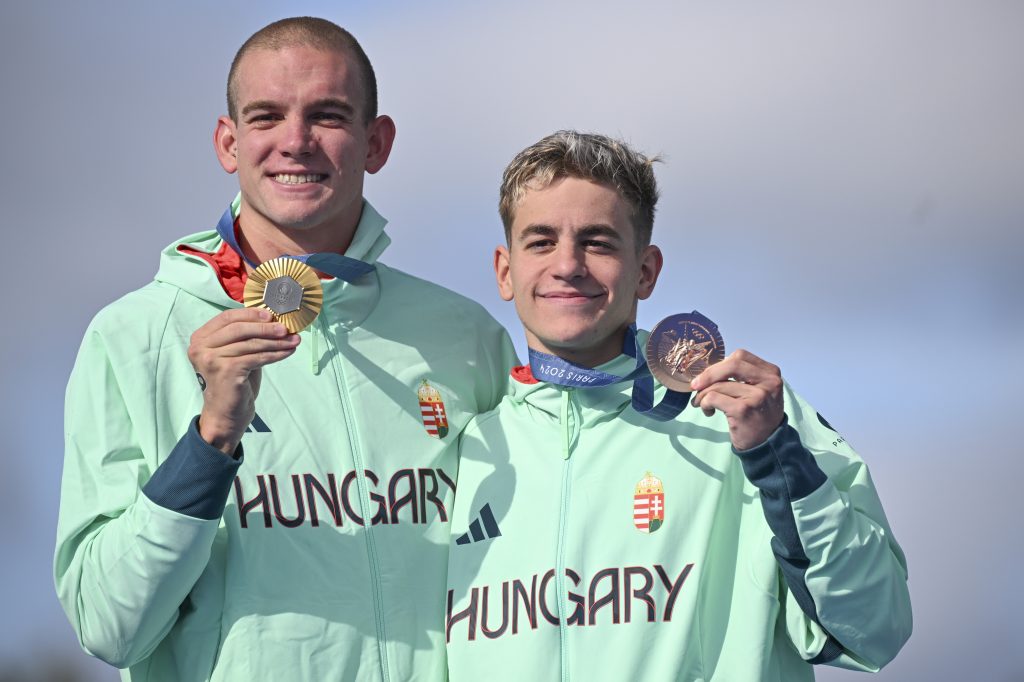 Ungarische Gold- und Bronzemedaille im Freiwasserschwimmen bei den Olympischen Spielen post's picture