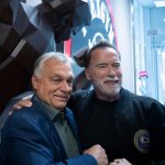 Viktor Orbán trainiert mit Arnold Schwarzenegger im Fitnessstudio