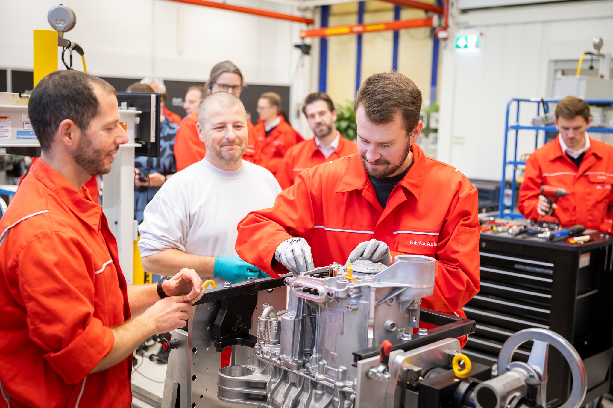 Audi Hungaria ist das größte Motorenwerk der Welt