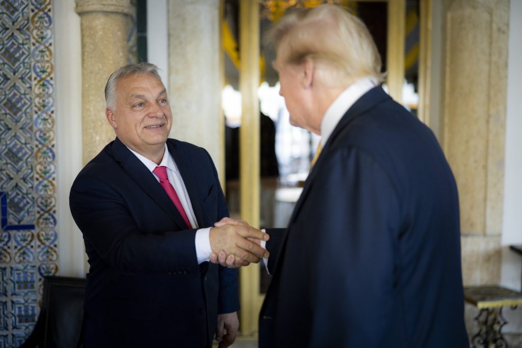 Viktor Orbán im Gespräch mit Donald Trump in Florida post's picture