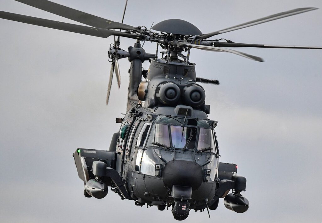 Airbus H225M-Hubschrauber absolviert ersten Scharfschuss post's picture