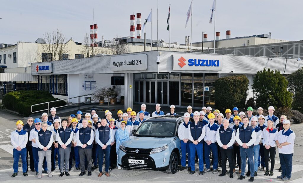 Millionster Vitara läuft im Suzuki-Werk in Esztergom vom Band post's picture